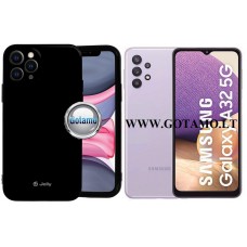 Pearl Jelly dėklas nugarėlė Samsung Galaxy A32 telefonui juodos spalvos Klaipėda | Šiauliai | Palanga