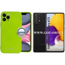 Pearl Jelly dėklas nugarėlė Samsung Galaxy A72 telefonui salotinės spalvos Palanga | Plungė | Vilnius