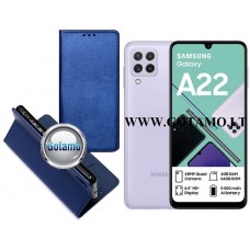 Re-Grid magnetinis dėklas Samsung Galaxy A22 telefonams mėlynos spalvos Telšiai | Telšiai | Vilnius