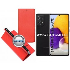 Re-Grid magnetinis dėklas Samsung Galaxy A72 telefonams raudonos spalvos Telšiai | Klaipėda | Palanga