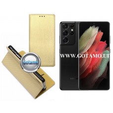 Re-Grid magnetinis dėklas Samsung Galaxy S21 Ultra 5G mobiliesiems telefonams aukso spalvos Plungė | Palanga | Telšiai