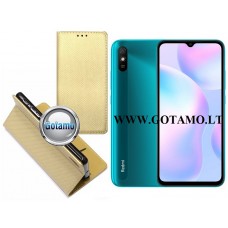 Re-Grid magnetinis dėklas Xiaomi Redmi 9A telefonams aukso spalvos Plungė | Vilnius | Telšiai