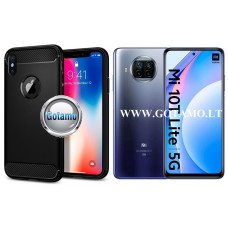 Siege dėklas nugarėlė Xiaomi Mi 10T Lite 5G mobiliesiems telefonams juodos spalvos Palanga | Telšiai | Kaunas