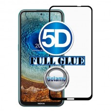 Apsauga ekranui gaubtas grūdintas stiklas Nokia X10, Nokia X20 mobiliesiems telefonams juodos spalvos 5D pilnas padengimas klijais Palanga | Palanga | Klaipėda