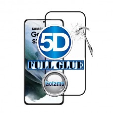 Apsauga ekranui gaubtas grūdintas stiklas Samsung Galaxy S22+ 5G mobiliesiems telefonams juodos spalvos 5D pilnas padengimas klijais Telšiai | Plungė | Šiauliai