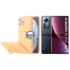 B-Hold dėklas nugarėlė Xiaomi 12 Pro, Xiaomi 12S Pro mobiliajam telefonui šviesiai oranžinės spalvos Telšiai | Plungė | Plungė