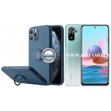 B-Hold dėklas nugarėlė Xiaomi Redmi Note 10, Xiaomi Redmi Note 10S, Xiaomi Poco M5s mobiliesiems telefonams tamsiai mėlynos spalvos Vilnius | Klaipėda | Plungė
