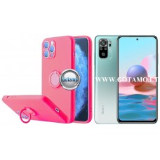 B-Hold dėklas nugarėlė Xiaomi Redmi Note 10, Xiaomi Redmi Note 10S, Xiaomi Poco M5s mobiliesiems telefonams ryškiai rožinės spalvos Palanga | Klaipėda | Klaipėda
