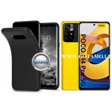 B-matte dėklas nugarėlė Xiaomi Poco M4 Pro 5G, Xiaomi Redmi Note 11T 5G mobiliesiems telefonams juodos spalvos Klaipėda | Klaipėda | Telšiai