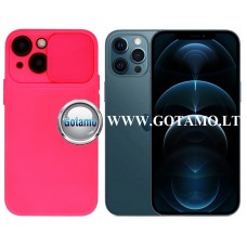 B-Private dėklas nugarėlė Apple iPhone 12 Pro Max mobiliajam telefonui ryškiai rožinės spalvos Palanga | Šiauliai | Telšiai
