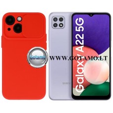B-Private dėklas nugarėlė Samsung Galaxy A22 5G mobiliajam telefonui raudonos spalvos Šiauliai | Kaunas | Plungė
