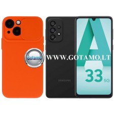 B-Private dėklas nugarėlė Samsung Galaxy A33 5G mobiliajam telefonui oranžinės spalvos Vilnius | Palanga | Šiauliai