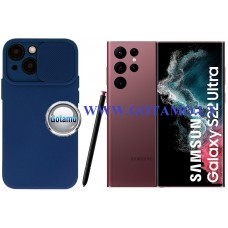 B-Private dėklas nugarėlė Samsung Galaxy S22 Ultra 5G mobiliajam telefonui tamsiai mėlynos spalvos Palanga | Palanga | Telšiai