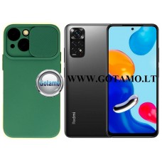 B-Private dėklas nugarėlė Xiaomi Redmi Note 11, Xiaomi Redmi Note 11S mobiliesiems telefonams tamsiai žalios spalvos Kaunas | Kaunas | Klaipėda