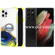 ColorWave dėklas nugarėlė Samsung Galaxy S21 Ultra telefonams geltonos spalvos Telšiai | Kaunas | Vilnius