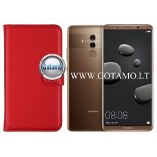 Diary Mate dėklas Huawei Mate 10 Pro mobiliesiems telefonams raudonos spalvos Telšiai | Kaunas | Palanga