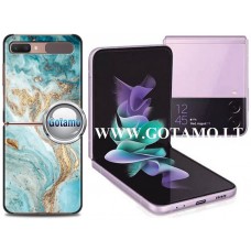 Duos Marble dėklas Samsung Galaxy Z Flip 3 5G telefonui žalios spalvos Kaunas | Kaunas | Vilnius