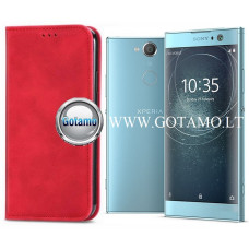 Sony Xperia XA2 dėklai ir apsauginiai stiklai - Galant magnetinis dėklas Sony Xperia XA2 telefonui raudonos spalvos