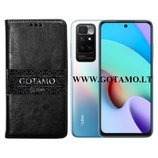 Gotamo D-Gravity natūralios odos dėklas Xiaomi Redmi 10, Xiaomi Redmi Note 11 4G mobiliesiems telefonams juodos spalvos Palanga | Palanga | Kaunas