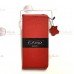 Gotamo Vintage natūralios odos dėklas Huawei P30 Lite mobiliajam telefonui raudonos spalvos