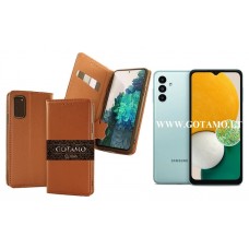 Gotamo Vintage natūralios odos dėklas Samsung Galaxy A13 5G, Samsung Galaxy A04s mobiliesiems telefonams rudos spalvos Plungė | Palanga | Palanga
