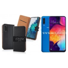 Gotamo Vintage natūralios odos dėklas Samsung Galaxy A50 mobiliajam telefonui juodos spalvos Telšiai | Klaipėda | Telšiai