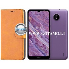 GOTHIC dėklas Nokia C10, Nokia C20 telefonams šviesiai rudos spalvos Plungė | Plungė | Telšiai