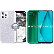iLLumi-Neo silikoninis dėklas nugarėlė Huawei P40 Lite telefonui sidabro spalvos Plungė | Vilnius | Vilnius