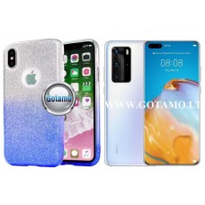 iLLuminaTe silikoninis dėklas nugarėlė Huawei P40 Pro telefonams žydros spalvos Vilnius | Telšiai | Šiauliai