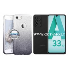 iLLuminaTe silikoninis dėklas nugarėlė Samsung Galaxy A33 5G telefonams sidabro spalvos Plungė | Vilnius | Vilnius