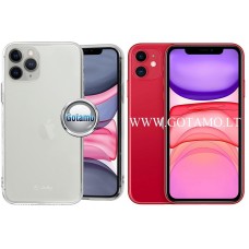 Pearl Jelly dėklas nugarėlė Apple iPhone 11 telefonui skaidrus Kaunas | Klaipėda | Klaipėda