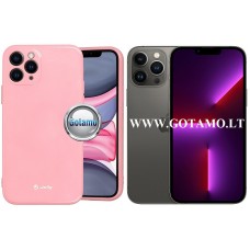 Pearl Jelly dėklas nugarėlė Apple iPhone 13 Pro Max telefonui šviesiai rožinės spalvos Šiauliai | Vilnius | Vilnius