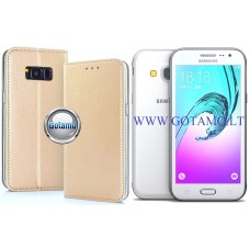 Re-Cap magnetinis dėklas Samsung Galaxy J3 (2016) mobiliajam telefonui aukso spalvos Plungė | Vilnius | Klaipėda