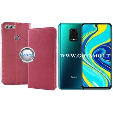 Re-Cap magnetinis dėklas Xiaomi Redmi Note 9S, Xiaomi Redmi Note 9 Pro mobiliajam telefonui tamsiai raudonos (bordo) spalvos Plungė | Kaunas | Šiauliai