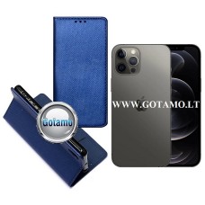 Re-Grid magnetinis dėklas Apple iPhone 12, Apple iPhone 12 Pro mobiliesiems telefonams mėlynos spalvos Kaunas | Plungė | Šiauliai