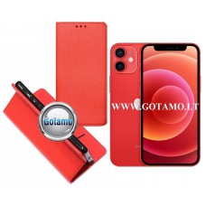 Re-Grid magnetinis dėklas Apple iPhone 12 mini mobiliesiems telefonams raudonos spalvos Klaipėda | Kaunas | Kaunas