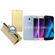 Re-Grid magnetinis dėklas Samsung Galaxy A5 (2017) telefonams aukso spalvos Kaunas | Vilnius | Plungė
