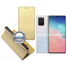 Re-Grid magnetinis dėklas Samsung Galaxy S10 Lite telefonams aukso spalvos Palanga | Vilnius | Palanga