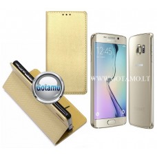Re-Grid magnetinis dėklas Samsung Galaxy S6 edge telefonams aukso spalvos Vilnius | Šiauliai | Vilnius
