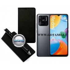 Re-Grid magnetinis dėklas Xiaomi Redmi 10C, Xiaomi Poco C40 telefonams juodos spalvos Telšiai | Klaipėda | Palanga