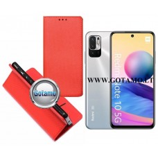 Re-Grid magnetinis dėklas Xiaomi Redmi Note 10 5G, Xiaomi Redmi Note 10T 5G, Xiaomi Poco M3 Pro 5G mobiliesiems telefonams raudonos spalvos Kaunas | Telšiai | Telšiai