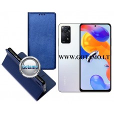 Xiaomi Redmi Note 11 Pro, Pro 5G, 12 Pro 4G dėklai ir apsauginiai stiklai - Re-Grid magnetinis dėklas Xiaomi Redmi Note 11 Pro, Xiaomi Redmi Note 11 Pro 5G, Xiaomi Redmi Note 12 Pro 4G telefonams mėlynos spalvos