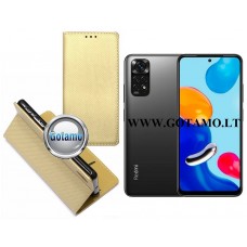 Re-Grid magnetinis dėklas Xiaomi Redmi Note 11, Xiaomi Redmi Note 11S telefonams aukso spalvos Telšiai | Telšiai | Šiauliai