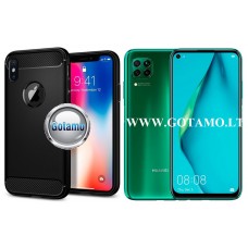 Siege dėklas nugarėlė Huawei P40 Lite mobiliesiems telefonams juodos spalvos Šiauliai | Šiauliai | Vilnius