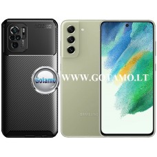 Siege2 dėklas nugarėlė Samsung Galaxy S21 FE 5G mobiliajam telefonui juodos spalvos Plungė | Palanga | Plungė