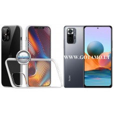 Skin silikoninis dėklas 2MM storio Xiaomi Redmi Note 10 Pro, Xiaomi Redmi Note 10 Pro Max telefonams Vilnius | Palanga | Plungė