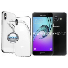 Skin silikoninis dėklas Samsung Galaxy A3 (2016) telefonui