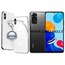 Skin silikoninis dėklas Xiaomi Redmi Note 11, Xiaomi Redmi Note 11S telefonui Vilnius | Klaipėda | Palanga