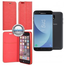 Vennus Diary magnetinis dėklas Samsung Galaxy J5 (2017) J5 Pro telefonams raudonos spalvos Klaipėda | Vilnius | Klaipėda
