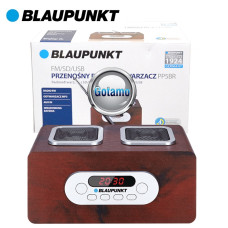 Radijo imtuvai (radijos) - Įkraunant vidinį akumuliatorių maitinamas radijo imtuvas (radija) Blaupunkt Wood
